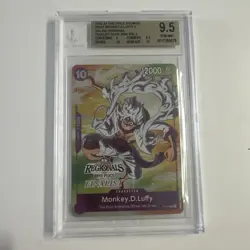 Monkey D Luffy - P-041 - BGS 9.5 - Regional Finalist - English One Piece Gear 5 - Image 1