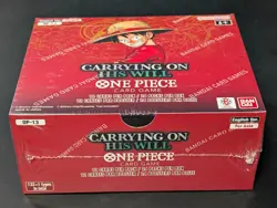 Auction #1 One Piece TCG OP-13 Carrying On His Will Booster Box SEALED - Image 5