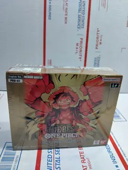 One Piece TCG Premium Booster Box PRB-01 The Best Factory SEALED ENGLISH - Image 1