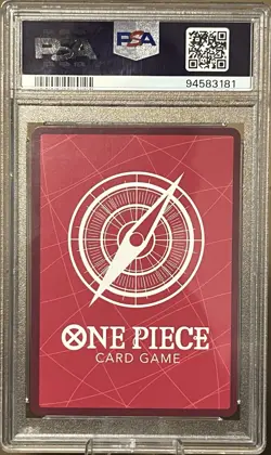 One Piece 2024 PSA Magazine Exclusive Promo Monkey D Luffy Op05-060 PSA 10 - Image 2