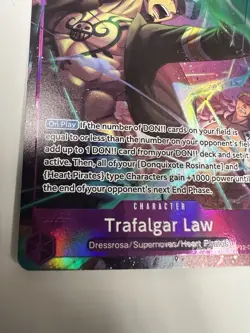 Trafalgar Law Alt Art Super Rare - Legacy of the Master #OP12-073 SR One Piece - Image 5