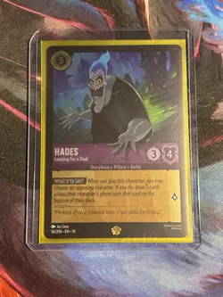 Disney Lorcana TCG - Whispers in the Well Hades Looking For A Deal - 56/204 - Image 3