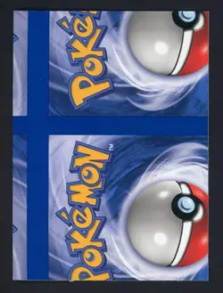Pokemon English Blank Misprint NFC Cards Front Blank Back Miscut #2 - Image 1