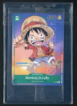 One Piece Card Game - Monkey D. Luffy 2023 AX Promo P-037 Sealed Non Foil - Image 1