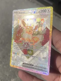 Pokemon TCG Prismatic Evolutions Eevee EX 174 Black Star Promo Card - Image 5