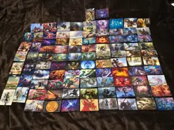 MTG Lot of 95 ART SERIES Cards -NO DOUBLES-Some Gold Signatures - Image 1