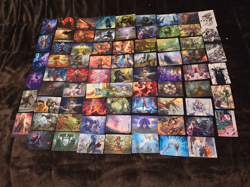 MTG Lot of 75 ART SERIES Cards -NO DOUBLES-Some Gold Signatures - Image 1