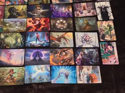 MTG Lot of 75 ART SERIES Cards -NO DOUBLES-Some Gold Signatures - Image 4