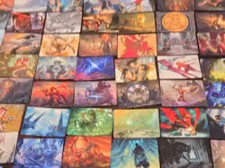 MTG Lot of 85 ART SERIES Cards -NO DOUBLES-Some Gold Signatures - Image 2