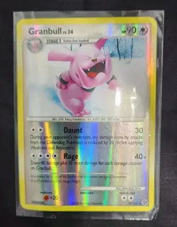 Granbull ERROR HOLO BLEED Reverse 39/106 Pokemon Great Encounters Card TCG Card - Image 1