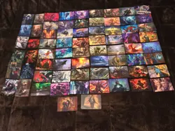 MTG Lot of 70 ART SERIES Cards -NO DOUBLES-Some Gold Signatures - Image 1