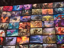 MTG Lot of 70 ART SERIES Cards -NO DOUBLES-Some Gold Signatures - Image 2