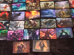 MTG Lot of 70 ART SERIES Cards -NO DOUBLES-Some Gold Signatures - Image 4