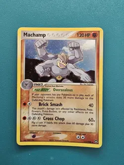 Machamp 11/108 Ex Power Keepers Holo Pokemon Card Vintage 2007 HP - Image 2