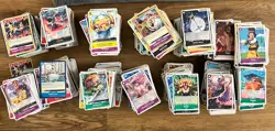 One Piece TCG Organized Bulk Lot 3000 Cards - Image 2