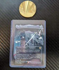 MTG Final Fantasy - Card #353: The Masamune, Borderless (Non-Foil) - Image 1