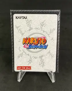 Naruto Uzumaki Naruto Shippuden PSA Magazine Promo Card Sealed - Image 3