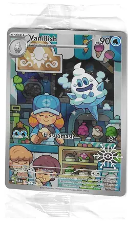 Vanillish Pokemon TCG Holiday Calendar 2025 Promo card Sealed 190/182 NM - Image 1