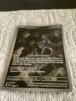 Pokemon TCG Mewtwo 052 Sv: Scarlet & Violet Promo Cards Holo - Factory Sealed - Image 3