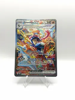 Pokemon TCG Greninja EX Twilight Masquerade Card 214/167 Mint Condition - Image 1