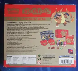 Pokemon XY Evolutions Charizard ETB- Box, Box Sleev, Dice & Card Sleeves NO PACK - Image 3