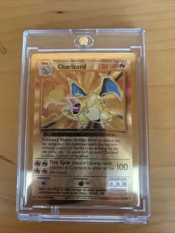 Pokemon Celebrations Gold Metal Charizard & Pikachu Cards 25th Anniversary Set - Image 3