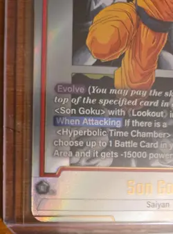 Son Goku - SB02-004 Alternate Art Manga Booster 02 Dragon Ball Card English - Image 4