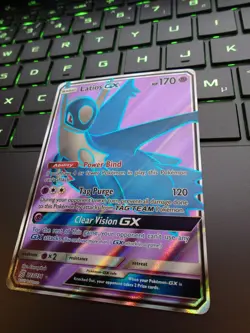 Pokemon TCG Latios GX Unified Minds Holo Card 223/236 Full Art Ultra Rare NM - Image 3