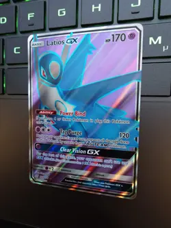 Pokemon TCG Latios GX Unified Minds Holo Card 223/236 Full Art Ultra Rare NM - Image 4