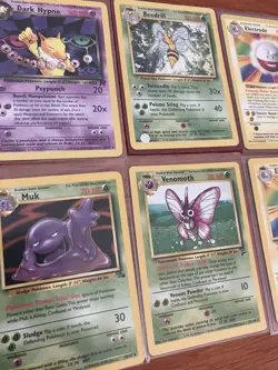 Vintage Pokemon Rare Card Lot – Fossil, Base Set, Base Set 2 & Team Rocket – 10 - Image 2