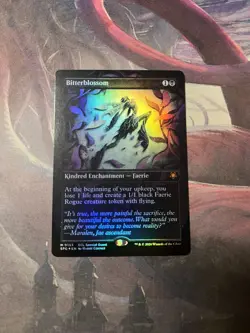 Bitterblossom - Special Guest - Borderless Foil - Lorwyn Eclipsed - MtG - Image 1