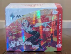 MTG Marvel Spider-Man Collector Booster Box Factory Sealed Magic The Gathering - Image 1