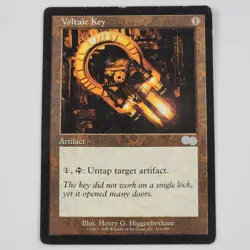MTG Voltaic Key #314 (MP) Urza's Saga USG Magic The Gathering Uncommon Artifact - Image 1