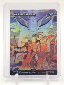 WILD ROSE REBELLION 2025 MAGIC FINAL FANTASY BORDERLESS FOIL UC Q0165 - Image 1