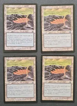 4x Peat Bog 💥💥 Mercadian Masques 💥💥 MTG - Magic the Gathering - Image 1
