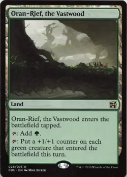 Oran-Rief, the Vastwood R Duel Decks: Elves vs. Inventors 28 - LP MTG - Image 1