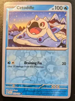 Cetoddle 053/191 Reverse Holo Common Scarlet & Violet Surging Sparks Pokemon TCG - Image 1