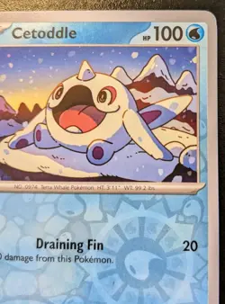 Cetoddle 053/191 Reverse Holo Common Scarlet & Violet Surging Sparks Pokemon TCG - Image 3