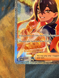 Pokemon TCG - Carmine 217/167 SIR Twilight Masquerade NM - Image 4