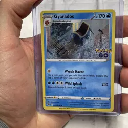 Pokemon TCG- 2022 Gyarados 022/078 Holo Pokemon Go NM Near Mint Nintendo Rare - Image 1