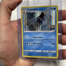 Pokemon TCG- 2022 Gyarados 022/078 Holo Pokemon Go NM Near Mint Nintendo Rare - Image 2