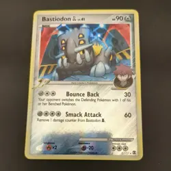 Pokemon TCG Bastiodon Rising Rivals Reverse Holo Rare - Image 1