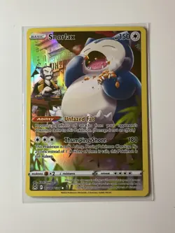 Snorlax TG10/TG30 Swsh11: Lost Origin Trainer Gallery Holo Pokemon TCG - Image 1