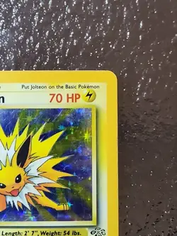 Pokemon TCG Jolteon Jungle 4/64 Holo Unlimited Holo Rare WOTC NM - Image 2