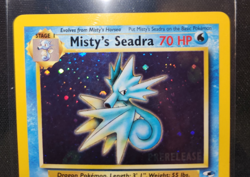 Pokemon TCG Misty's Seadra (Prerelease) 009/132 WotC Promo Holo - Image 5