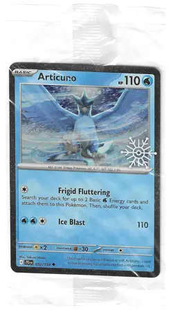 Articuno 032/159 Holiday Calendar 2025 Sealed Festive Stamped Promo Pokemon NM - Image 1