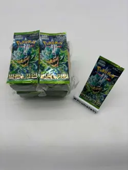 Lot of (140) Pokemon Korean SV6 Mask of Change Booster Packs Sealed - Image 1
