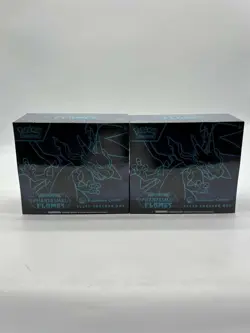 Lot of (2) Pokemon Phantasmal Flames Pokemon Center ETB Boxes Sealed - Image 1