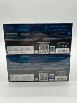 Lot of (2) Pokemon Phantasmal Flames Pokemon Center ETB Boxes Sealed - Image 3