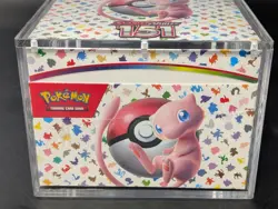 Pokemon 151 SV3.5 Booster Bundle Display Factory Sealed Case W/Acrylic Case - Image 5